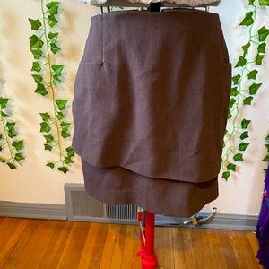 Body by Victoria asymmetrical design skirt